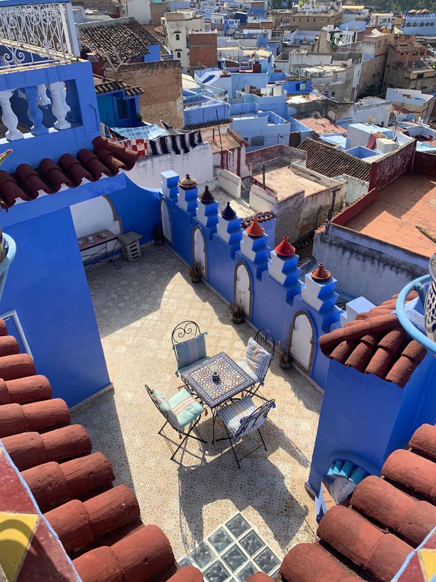 Hotel Dar Aldea Chefchaouen Exterior foto